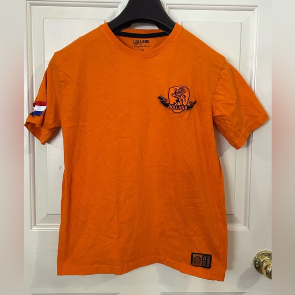 Holland Collection Men’s Small Dutch Logo T Shirt - Picture 1 of 10